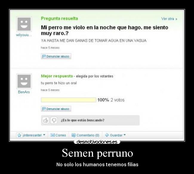 Semen perruno - 