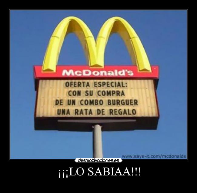 ¡¡¡LO SABIAA!!! - 