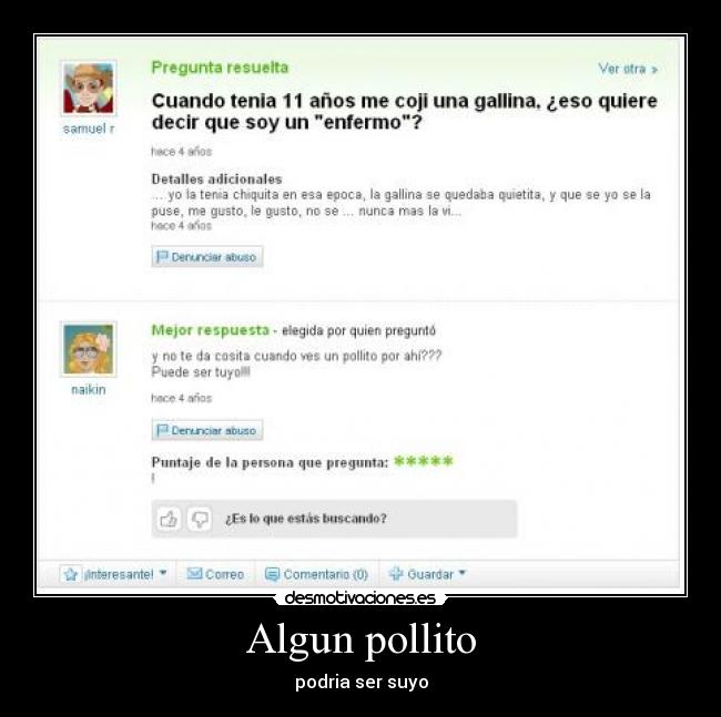 Algun pollito - 