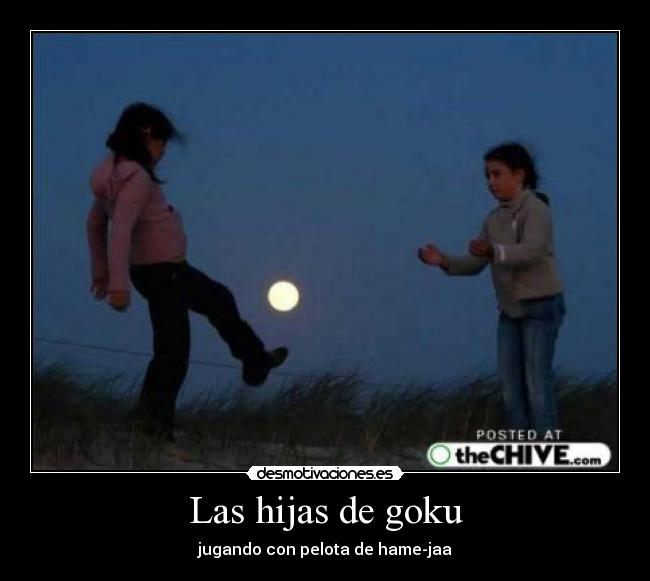 Las hijas de goku -