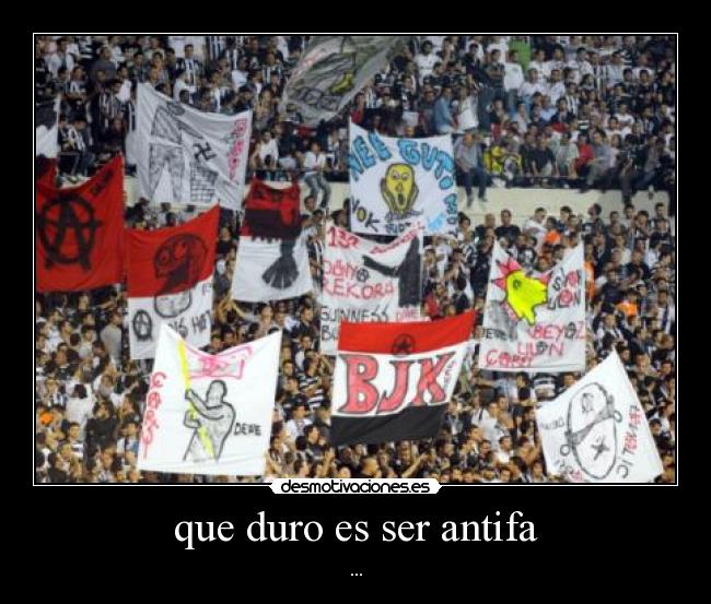 carteles antifa desmotivaciones