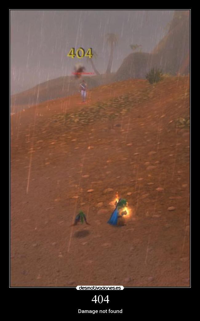 carteles wow 404 desmotivaciones