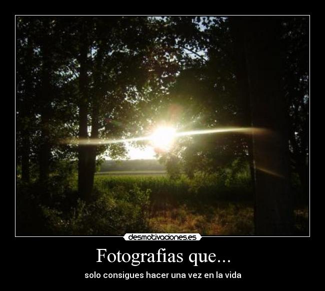 Fotografias que... -