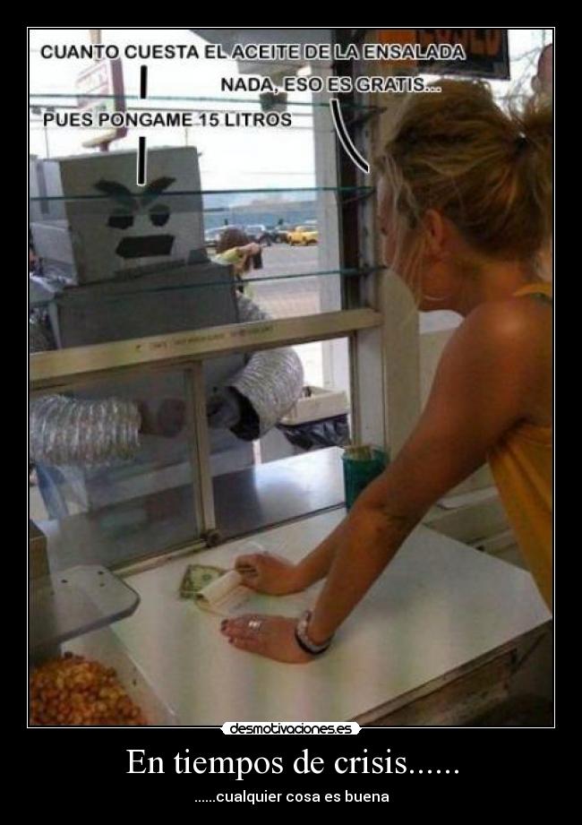En tiempos de crisis...... - 