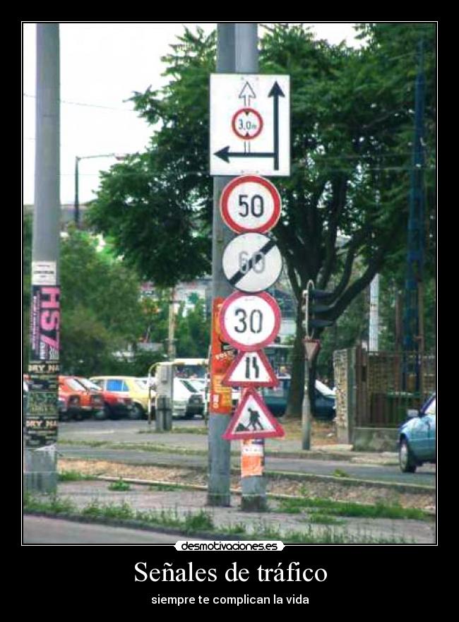 Señales de tráfico -