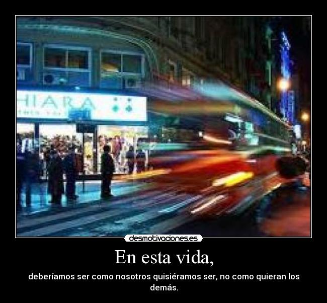 carteles vida vida querer demas nosotros bla bla bla desmotivaciones