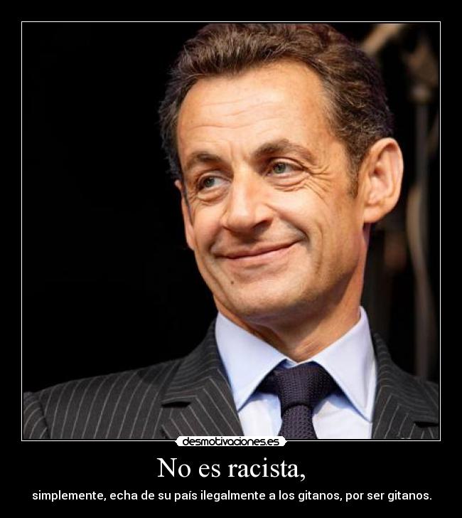 No es racista, - 