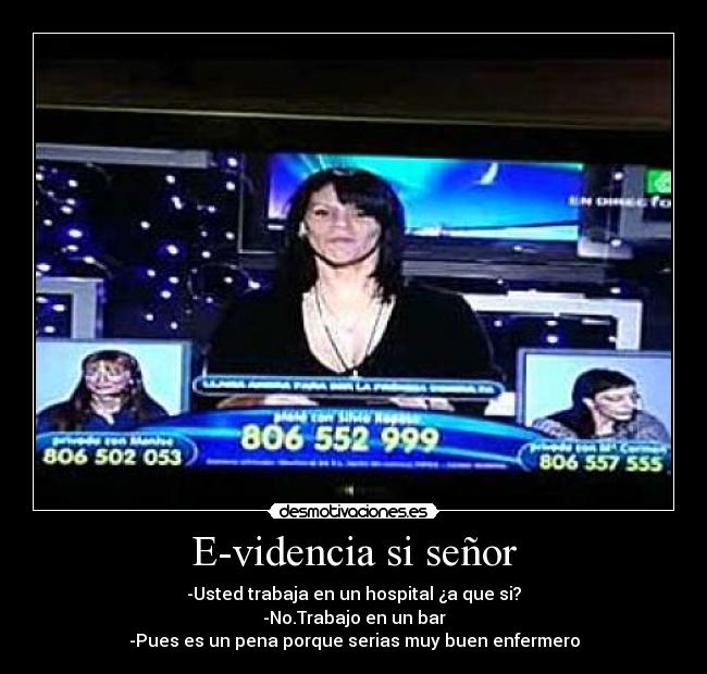 E-videncia si señor - 