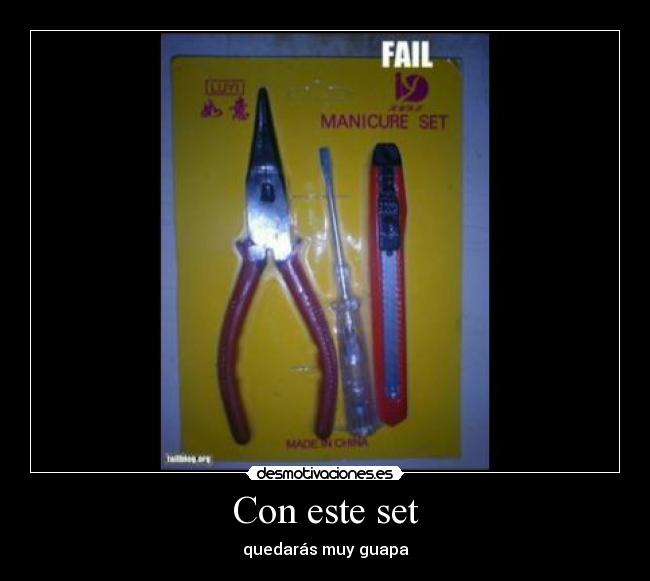 carteles con este set desmotivaciones