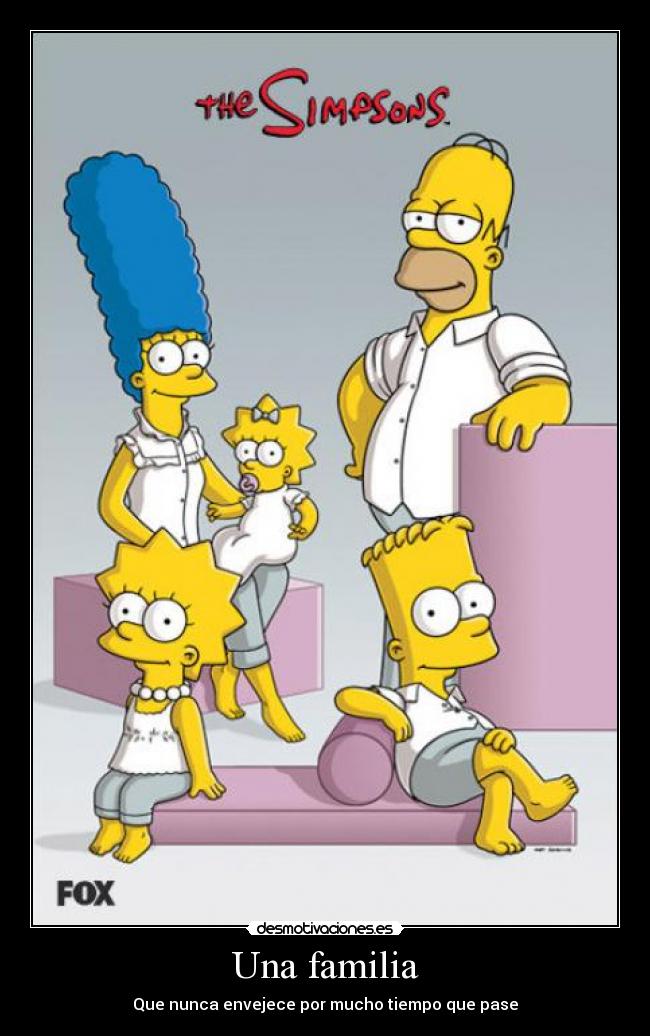carteles familia los simpsons desmotivaciones