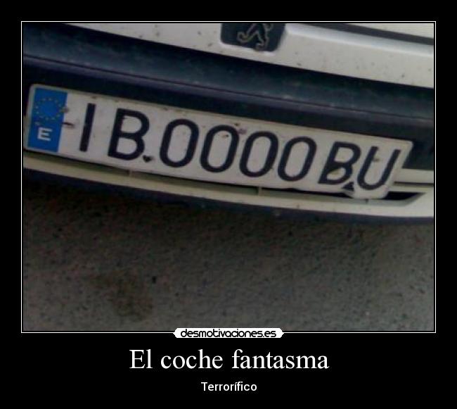 El coche fantasma - Terrorífico