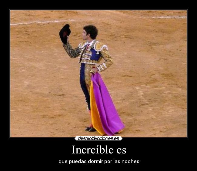 carteles torero desmotivaciones