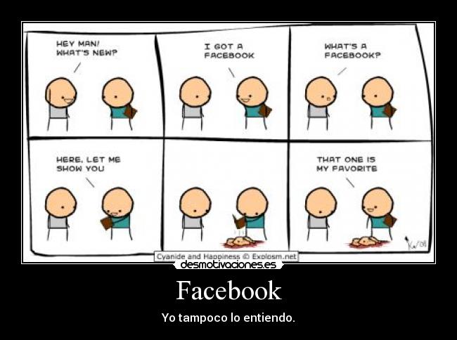 carteles facebook facebook comic desmotivaciones