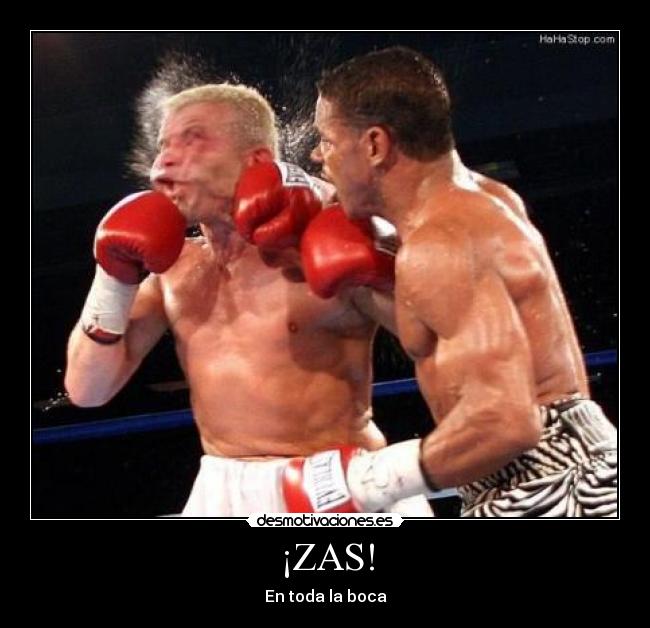 ¡ZAS! - En toda la boca