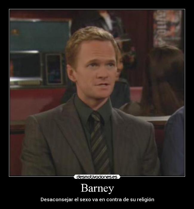 carteles barney stinson sexo desmotivaciones