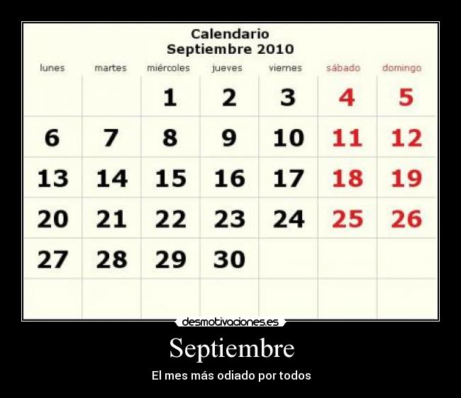 Septiembre - 