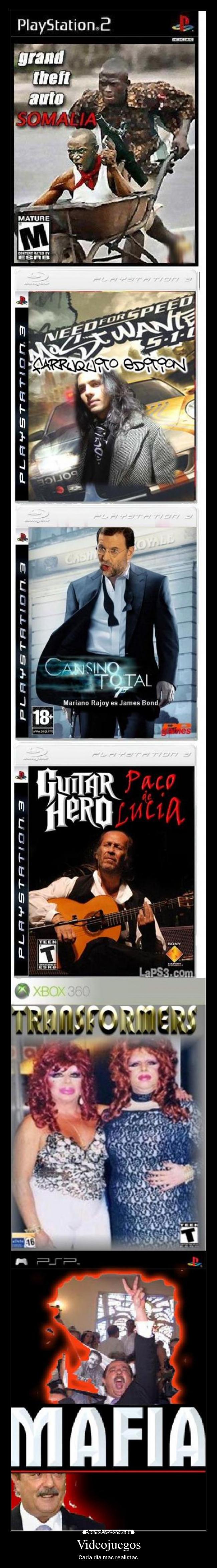 Videojuegos - Cada dia mas realistas.