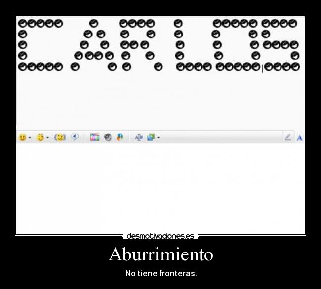 Aburrimiento - 