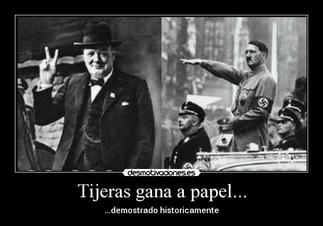 carteles tijeras papel desmotivaciones