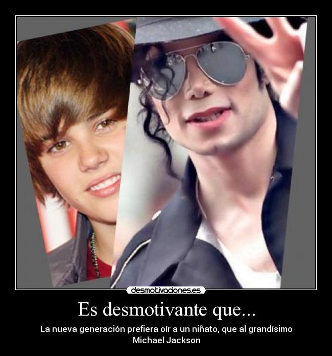 Es desmotivante que... -