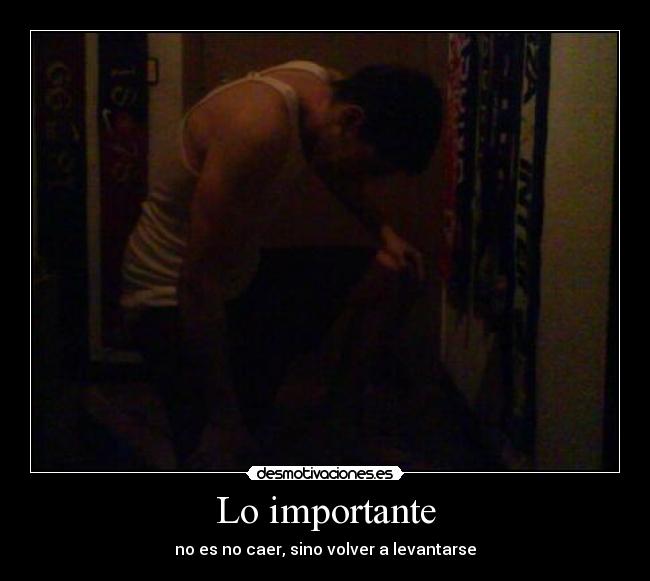 Lo importante -