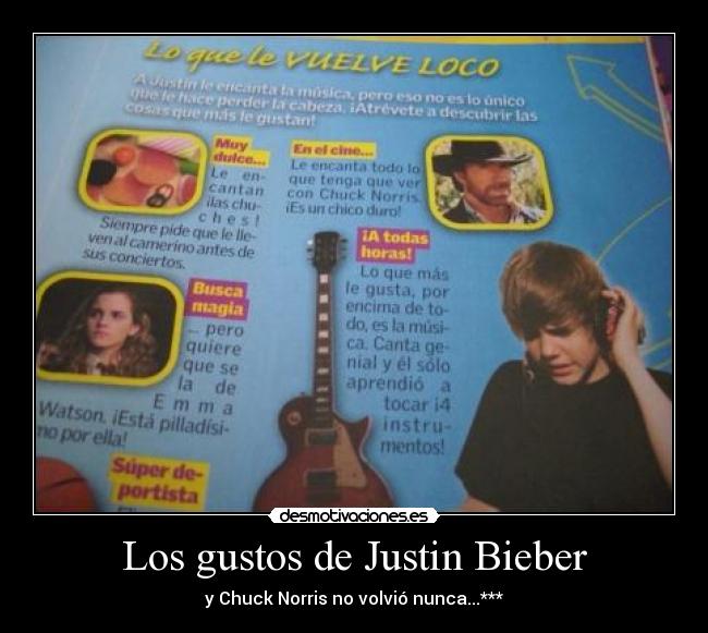 carteles justin bieber desmotivaciones