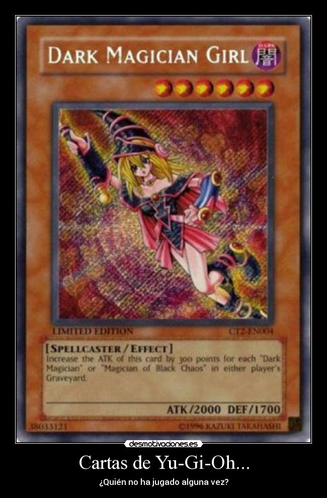 Cartas de Yu-Gi-Oh... -