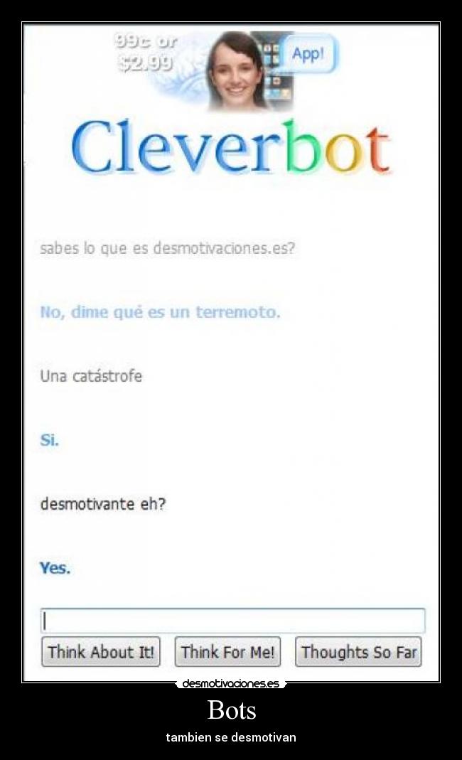 Bots - tambien se desmotivan