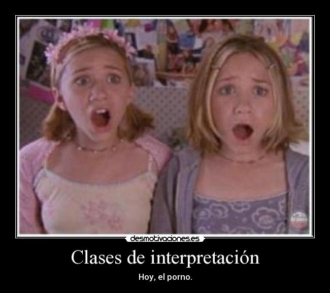 carteles clases interpretacion desmotivaciones