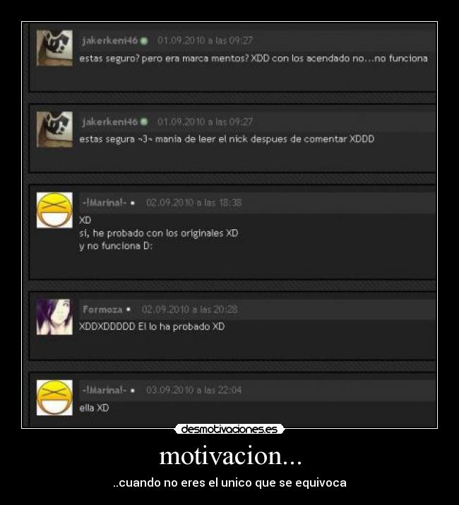 motivacion... - ..cuando no eres el unico que se equivoca