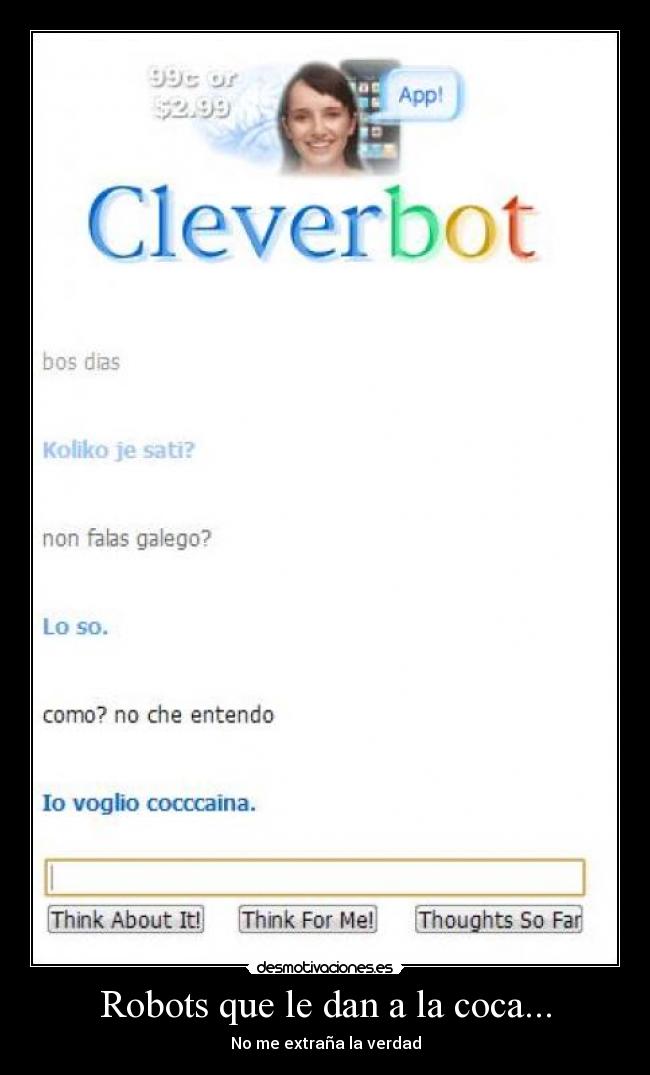 Robots que le dan a la coca... - 