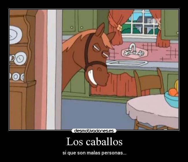 Los caballos -