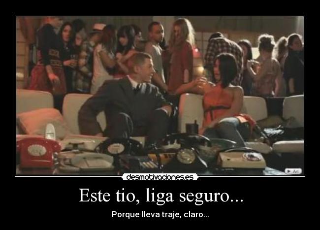 Este tio, liga seguro... - 