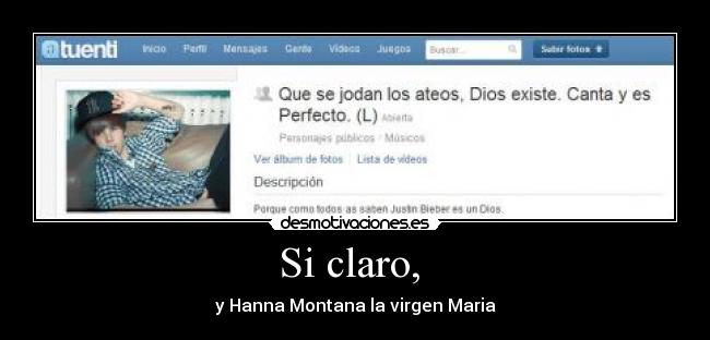 Si claro,  - 