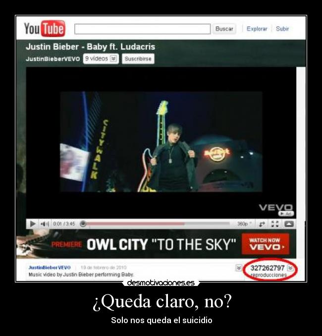 carteles justin bieber mierda mas grande que cagado puta madre desmotivaciones