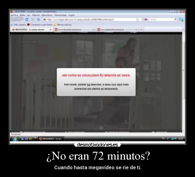 ¿No eran 72 minutos? - 