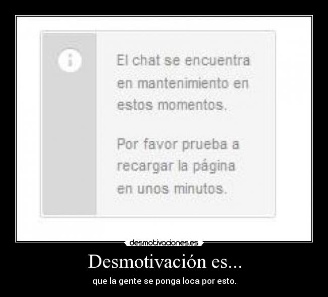 Desmotivación es... -