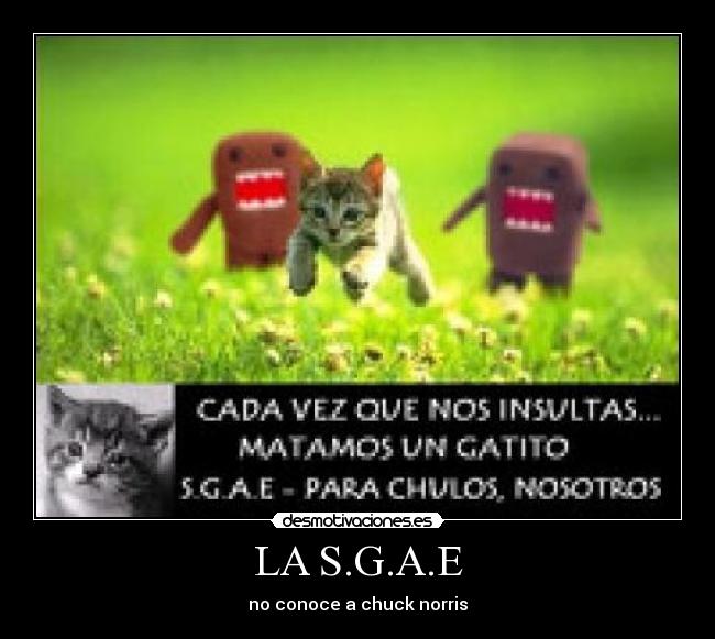 carteles sgae desmotivaciones