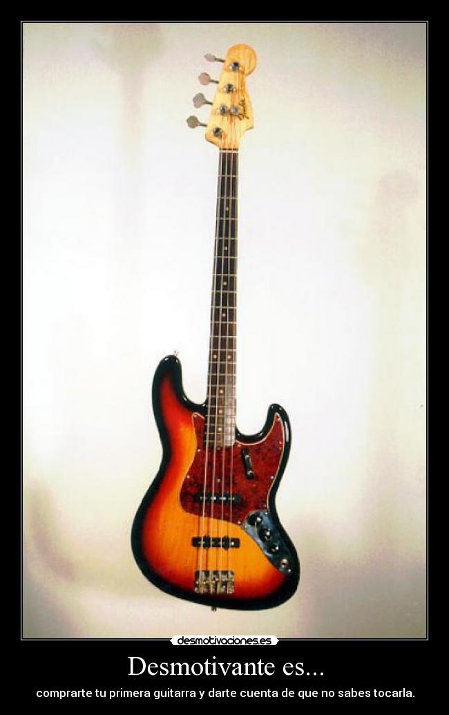 Desmotivante es... -