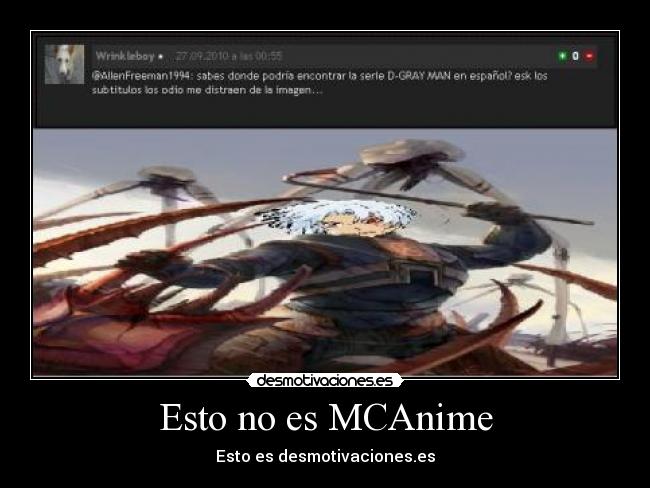carteles allenfreeman1994 gray man mcanime anime manga rage ejemplo mrdesmotivaciones desmotivaciones