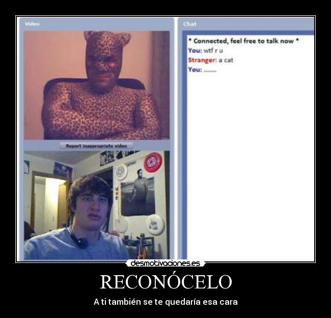 RECONÓCELO - A ti también se te quedaría esa cara