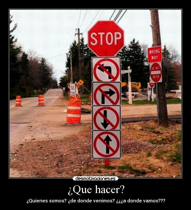 ¿Que hacer? - 