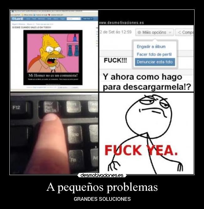 A pequeños problemas -