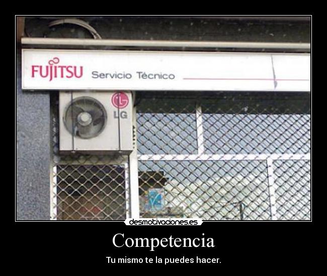 Competencia - Tu mismo te la puedes hacer.