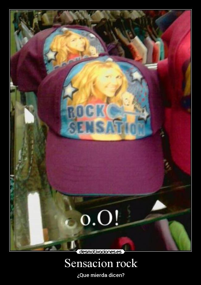 Sensacion rock - ¿Que mierda dicen?