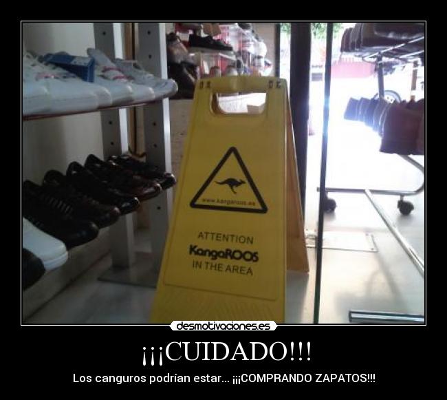 ¡¡¡CUIDADO!!! -