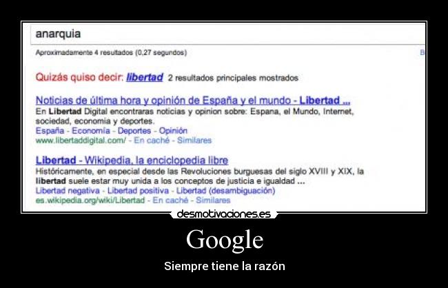 carteles anarquia libertad google desmotivaciones