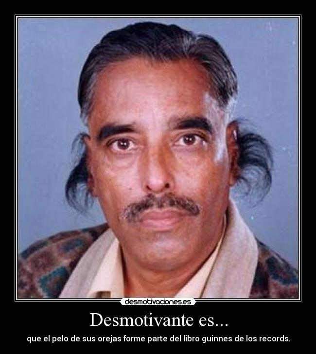 Desmotivante es... -