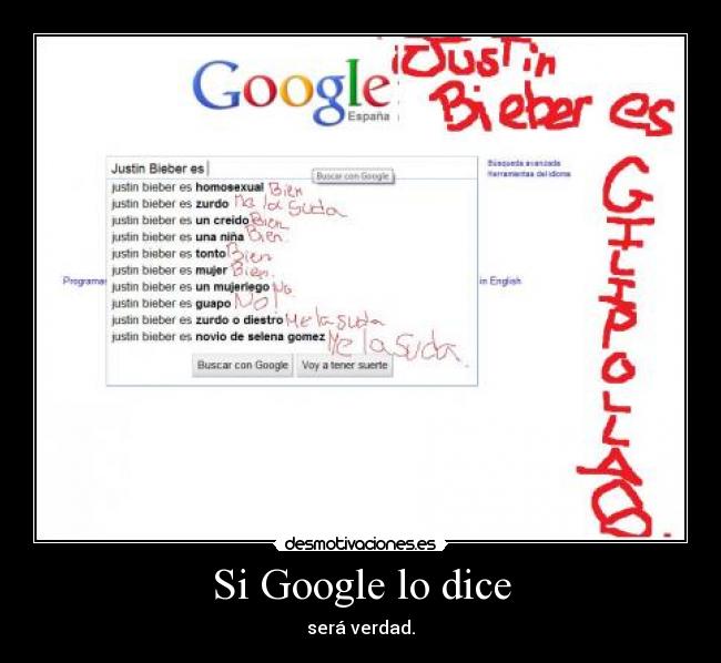 Si Google lo dice - será verdad.