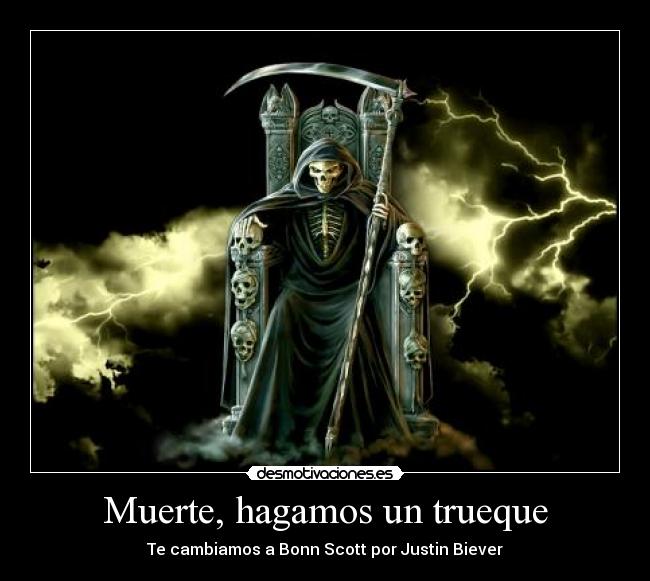 Muerte, hagamos un trueque -